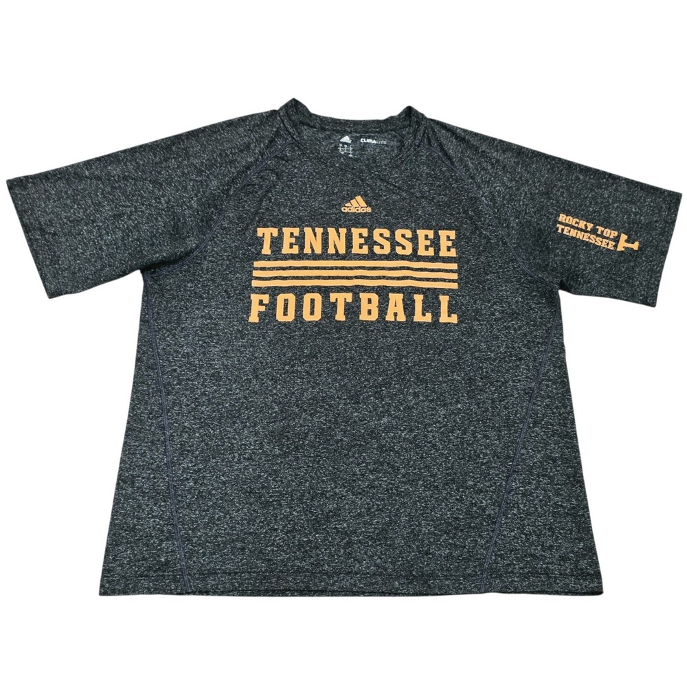 Adidas Tennessee Volunteers Football Shirt Men's Large Climalite Rocky Top NCAA